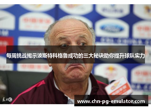 每周挑战揭示波斯特科格鲁成功的三大秘诀助你提升球队实力